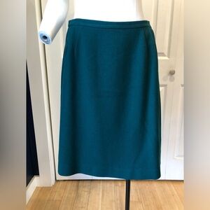 Vintage Wool A-line Skirt